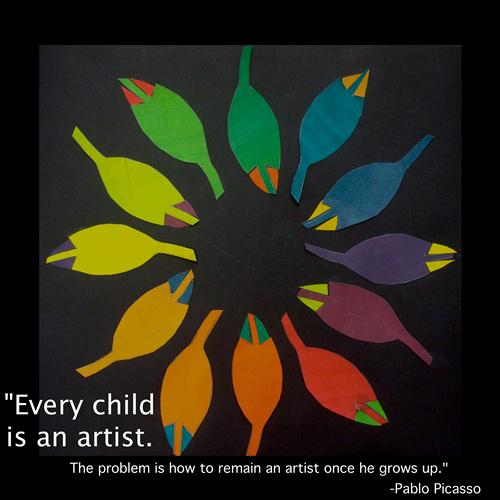 Every child is an artist 